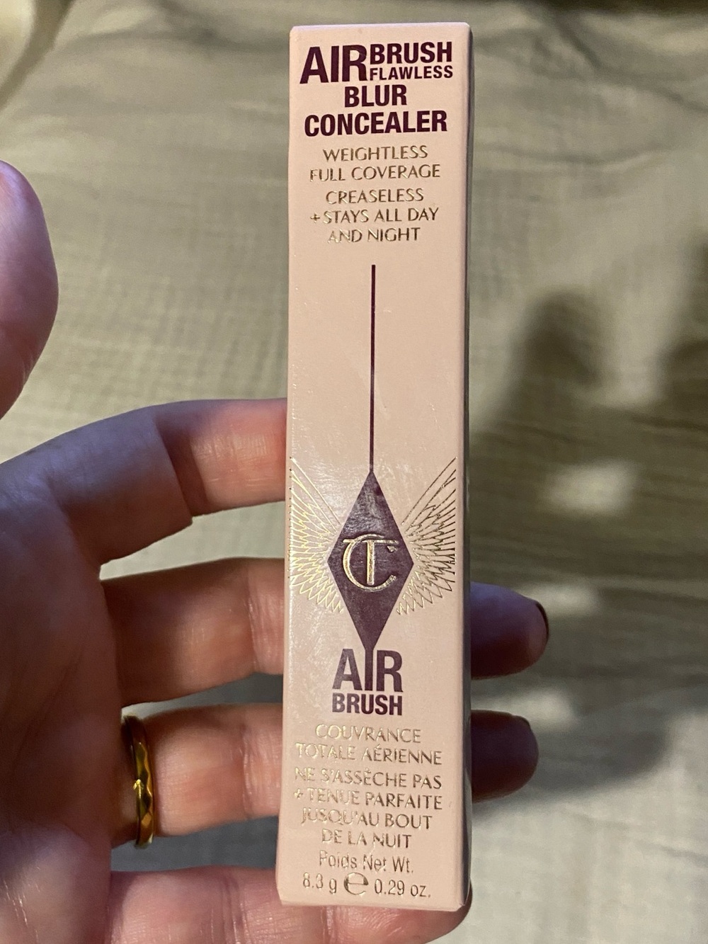 Charlotte Tilbury Airbrush Flawless Blur Concealer - 13 deep makeup